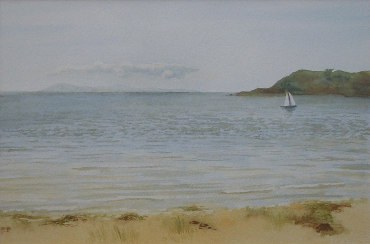 watercolours Clouds Over Man 260